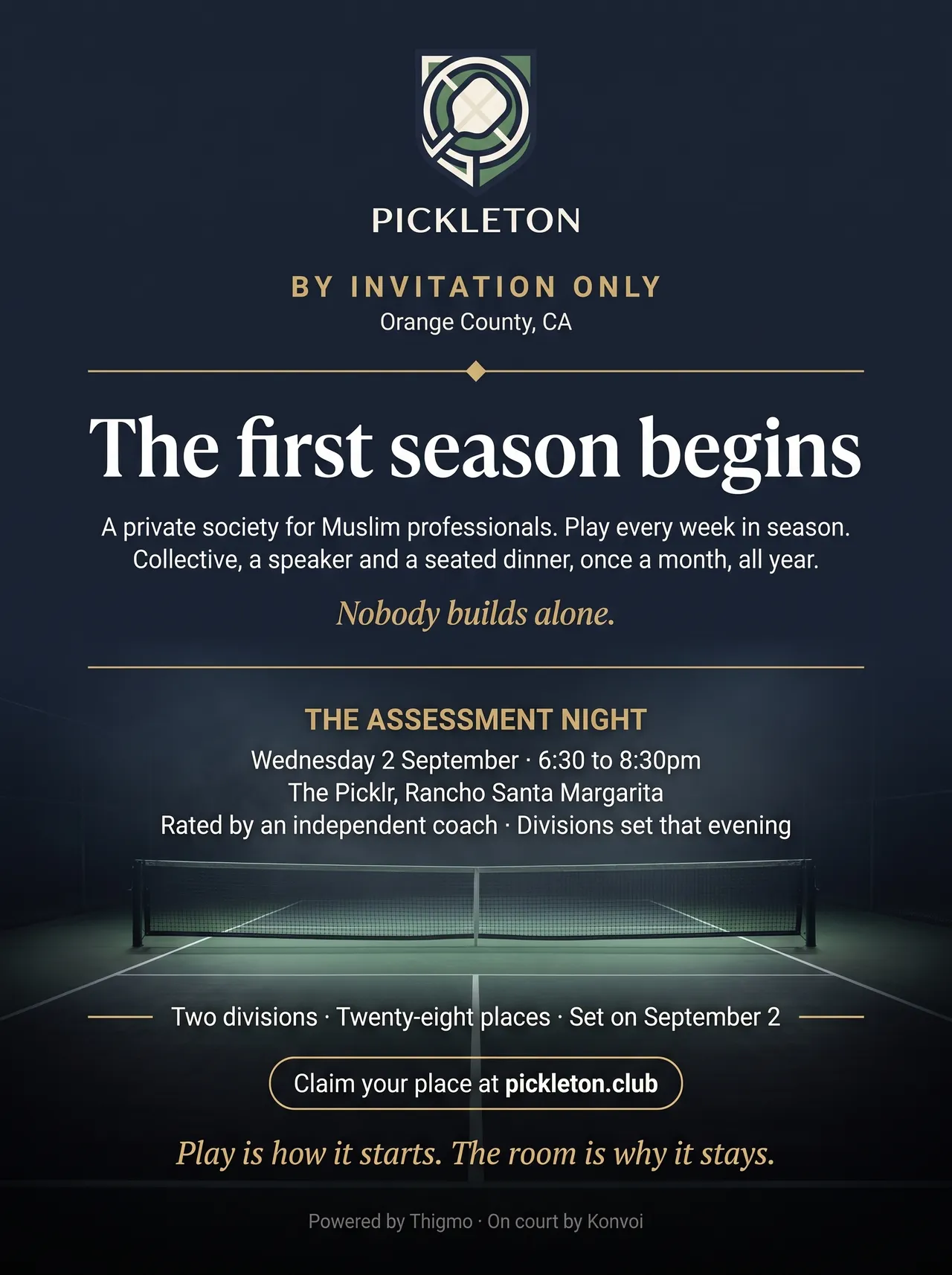 Pickleton: The First Season Begins